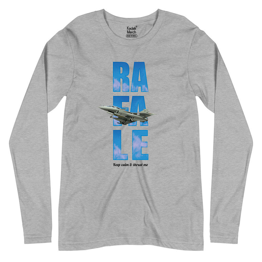 IAF Rafale - KEEP CALM Full Sleeves T-Shirt