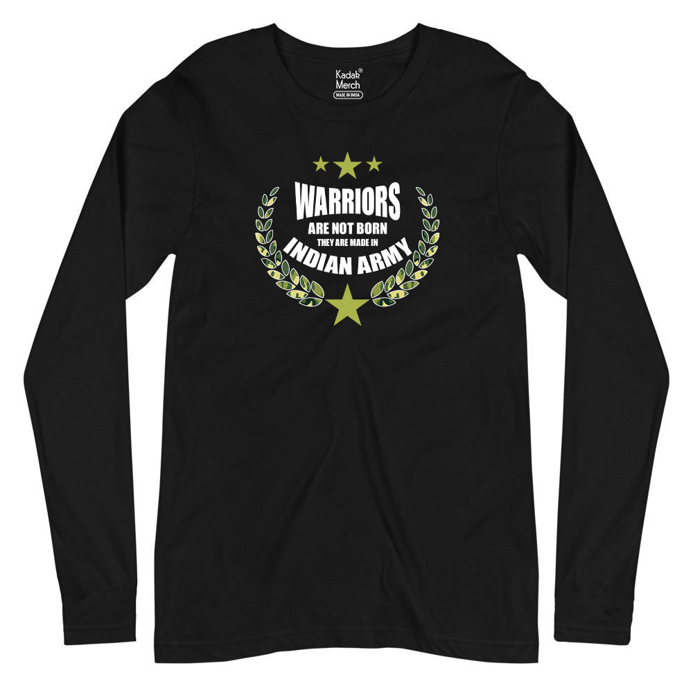Indian Army Warriors Full Sleeves T-Shirt