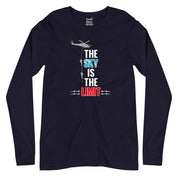 The Sky Is The Limit - Air Force Full Sleeves T-Shirt