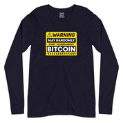 Bitcoin Warning Full Sleeves T-Shirt