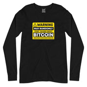 Bitcoin Warning Full Sleeves T-Shirt