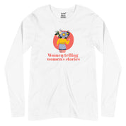 Women Telling Women's Stories (Floral) Full Sleeves T-Shirt