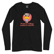 Women Telling Women's Stories (Floral) Full Sleeves T-Shirt