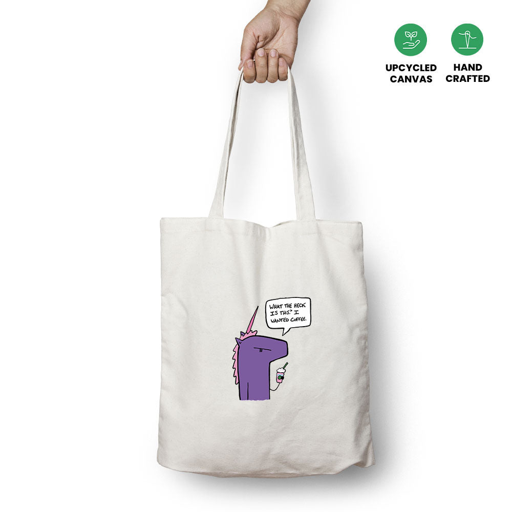 Frappuccino Unicorn Tote Bag