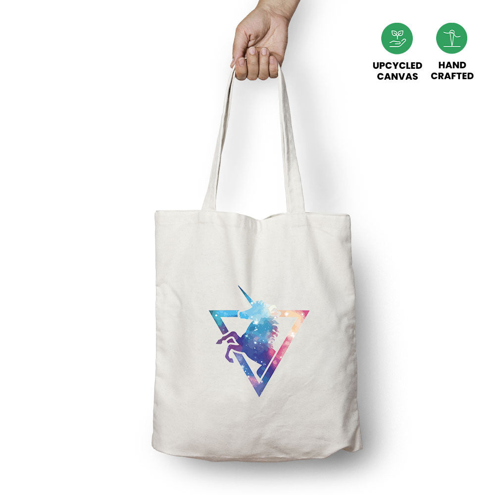 Galaxy Unicorn Tote Bag