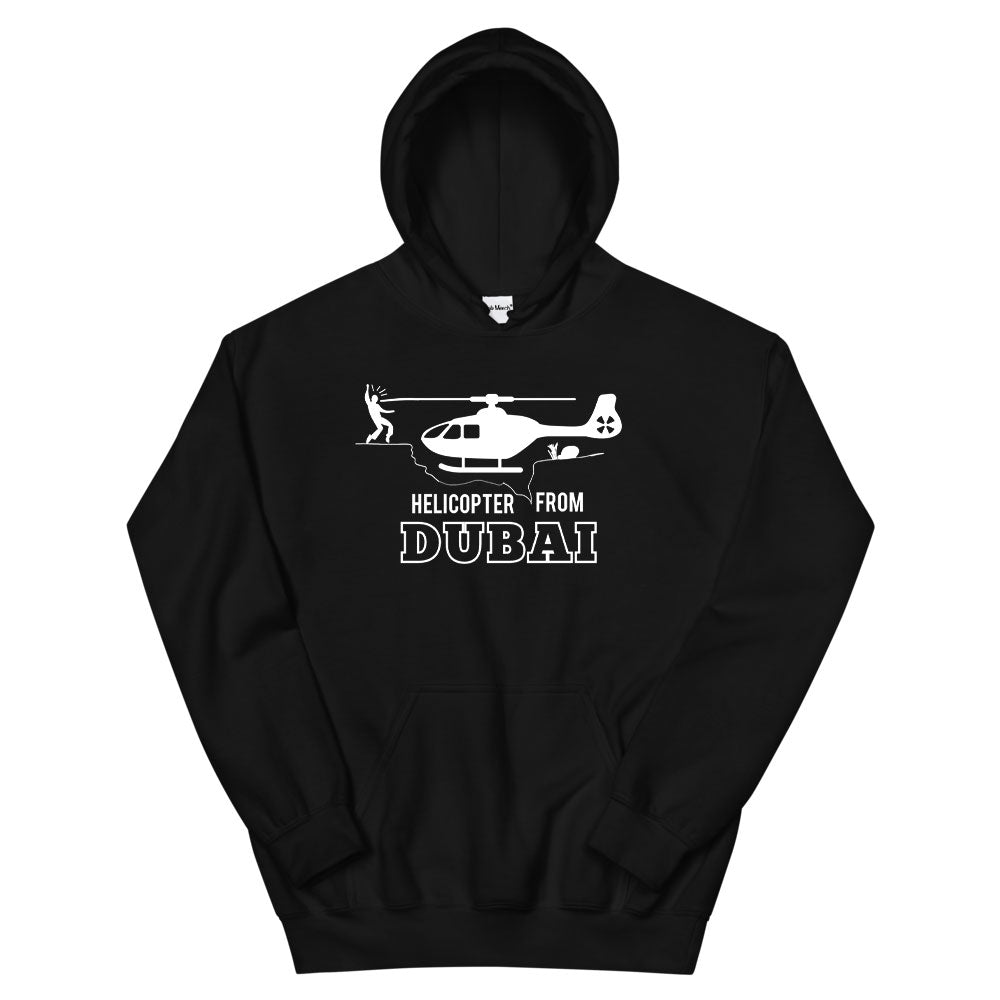Helicopter from Dubai Hoodie