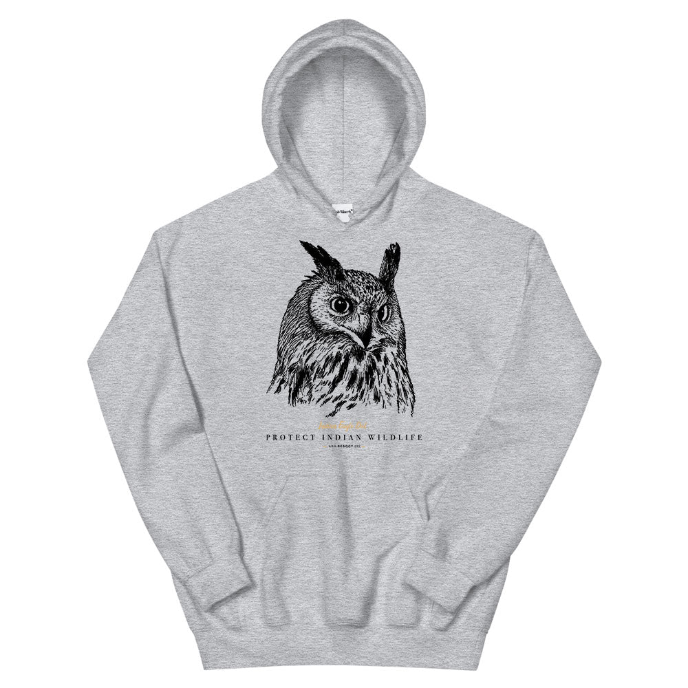 Indian Eagle Owl Hoodie