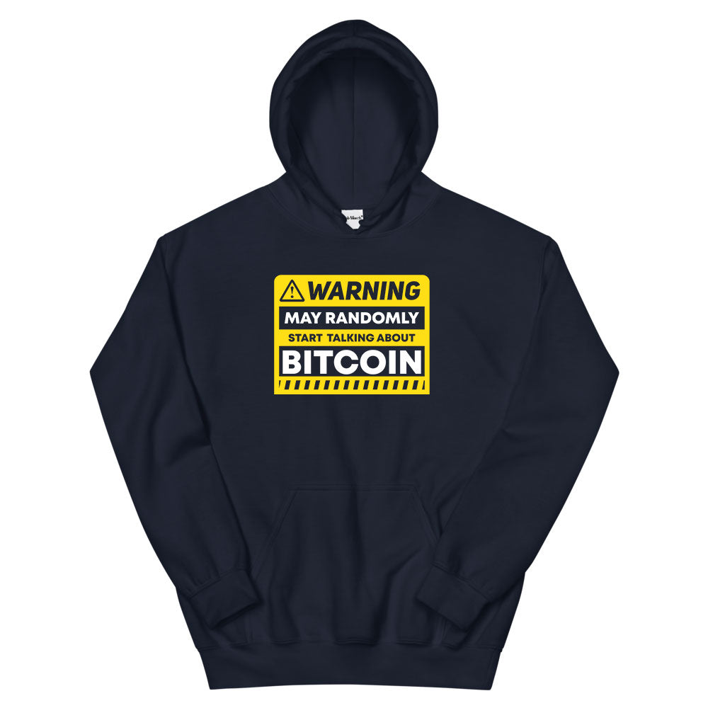 Bitcoin Warning Hoodie