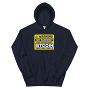Bitcoin Warning Hoodie