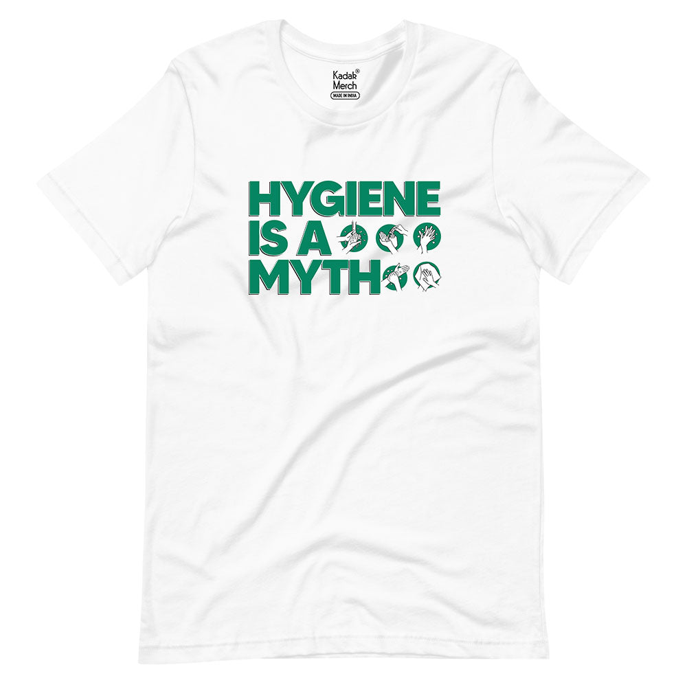 Roomies | Hygiene is a myth T-Shirt | Alright!