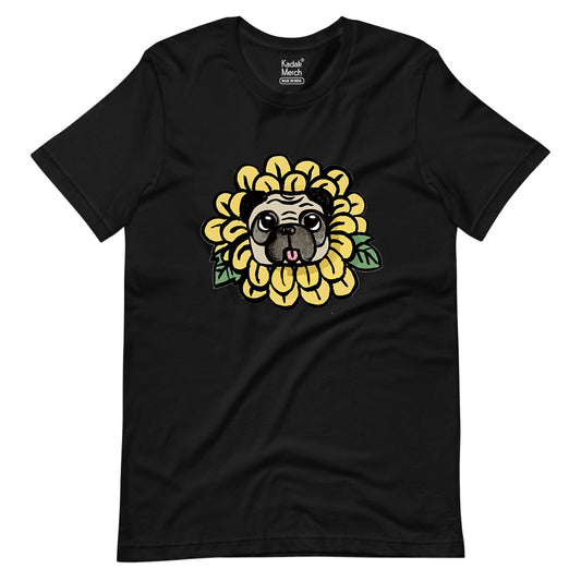 Sunflower Pug T-Shirt