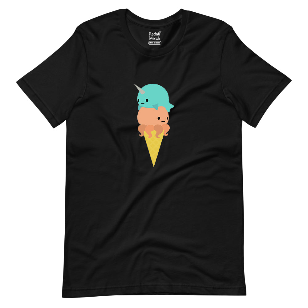 Narwal Ice Cream T-Shirt