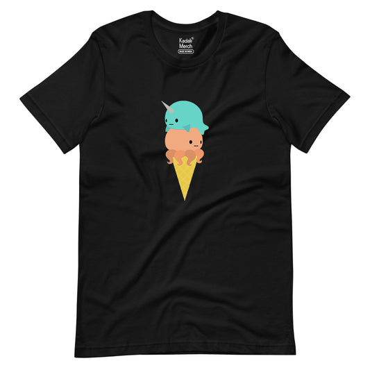 Narwal Ice Cream T-Shirt