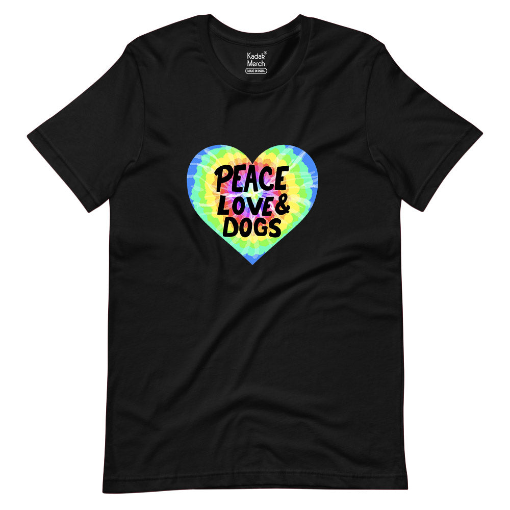 Peace, Love & Dogs T-Shirt