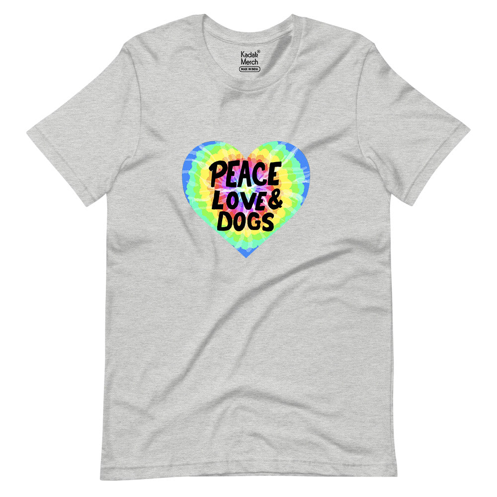 Peace, Love & Dogs T-Shirt