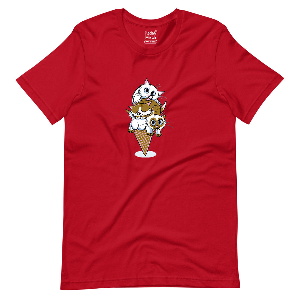 Kitty's On a Cone T-Shirt