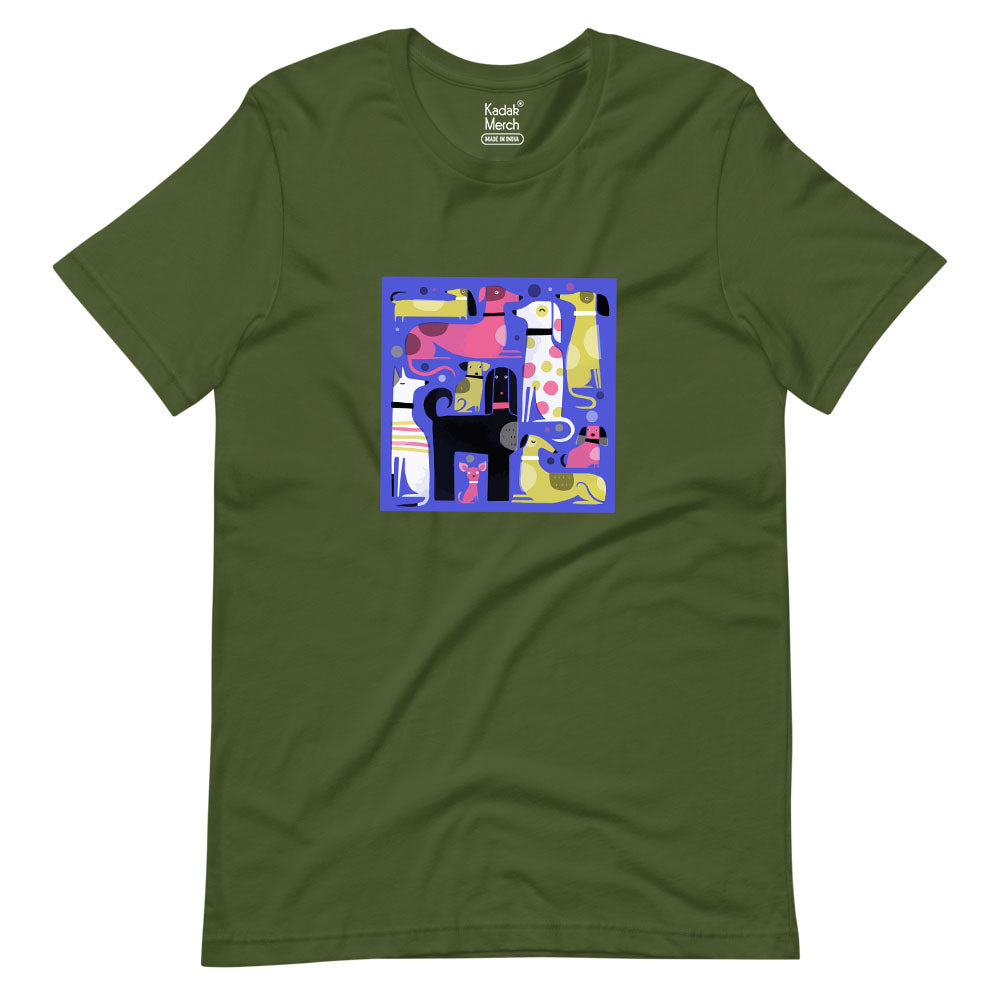 Mosaic Puppers T-Shirt