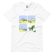 Triceratops Comic Strip T-Shirt