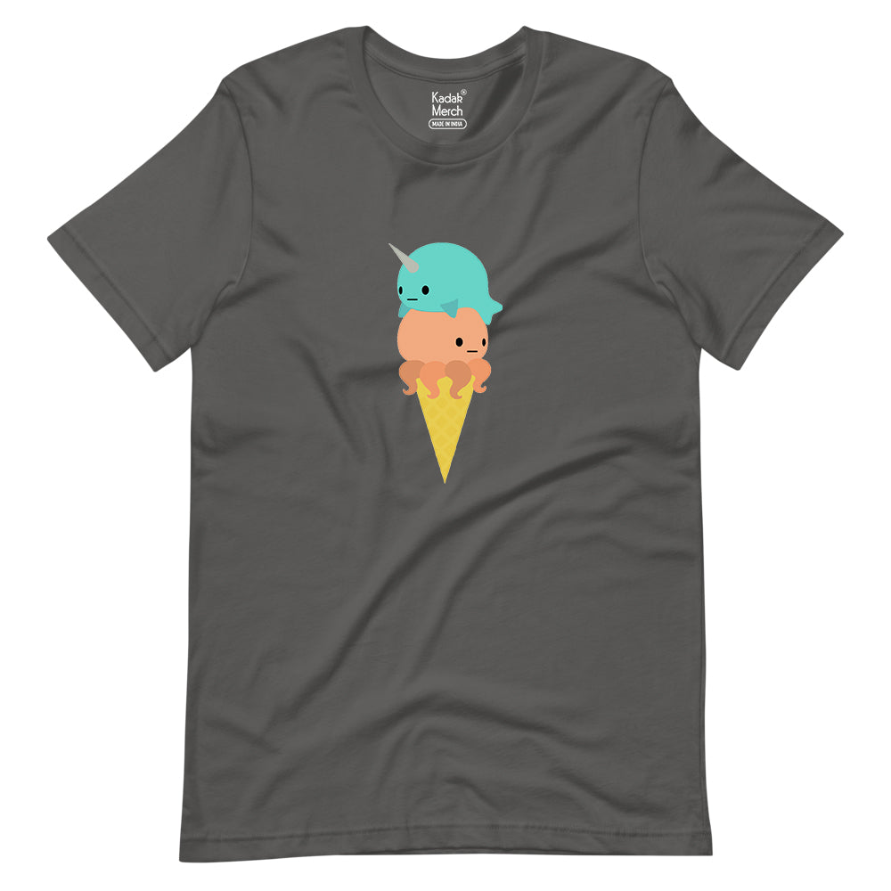 Narwal Ice Cream T-Shirt