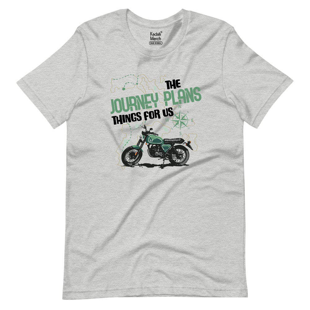 Backpackers | The journey plans things for us T-Shirt | Alright!