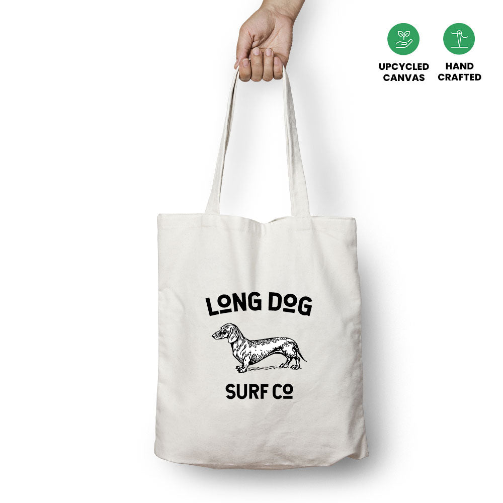 Long Dog Surf Co Tote Bag