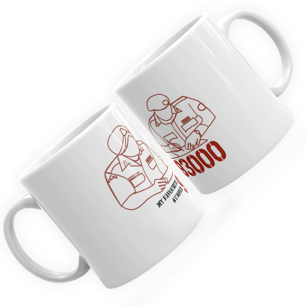 My Favourite Number is 93000 (Surrender) Mug