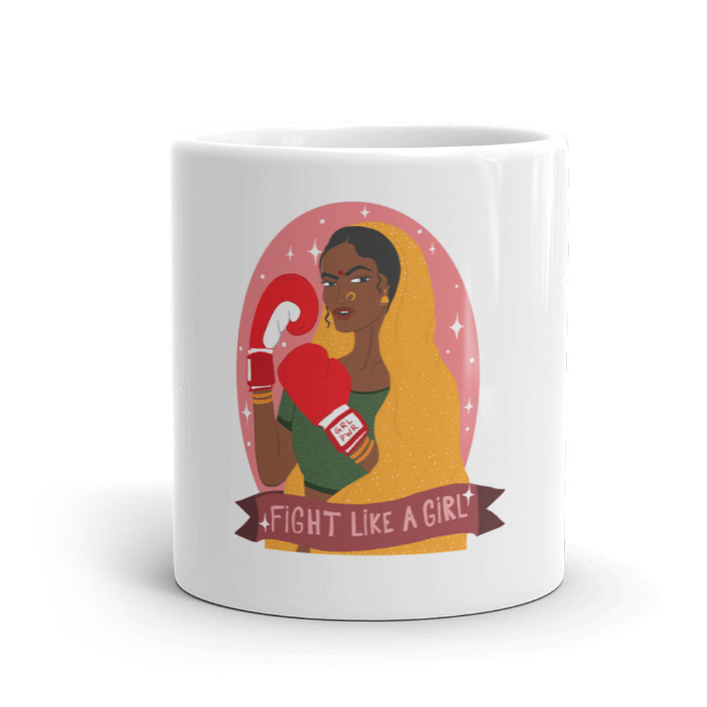 Fight Like a Girl Mug