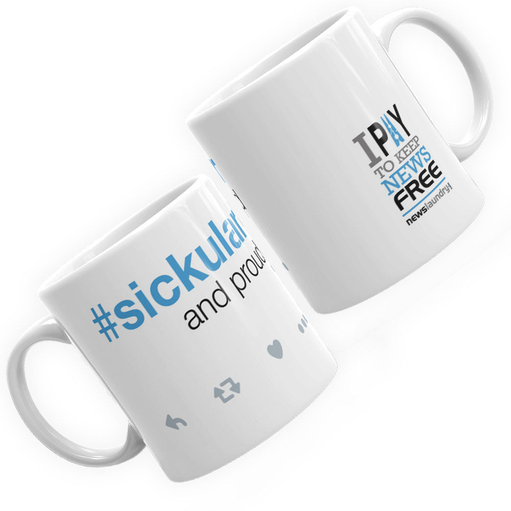 Proud Bhakt & Sickular Combo Mugs (2pcs)