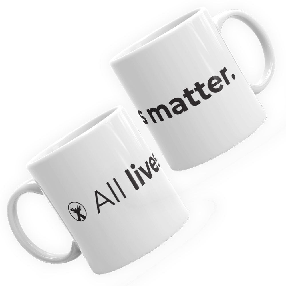 All Lives Matter Black Mug