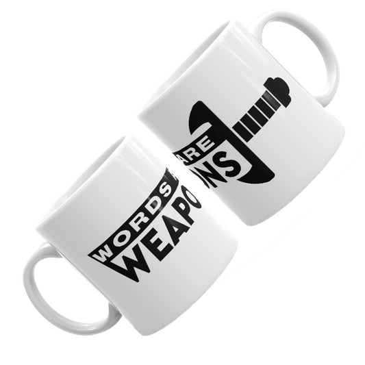 Words are Weapons Mug