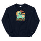 Happy Turquoise Unicorn Sweatshirt