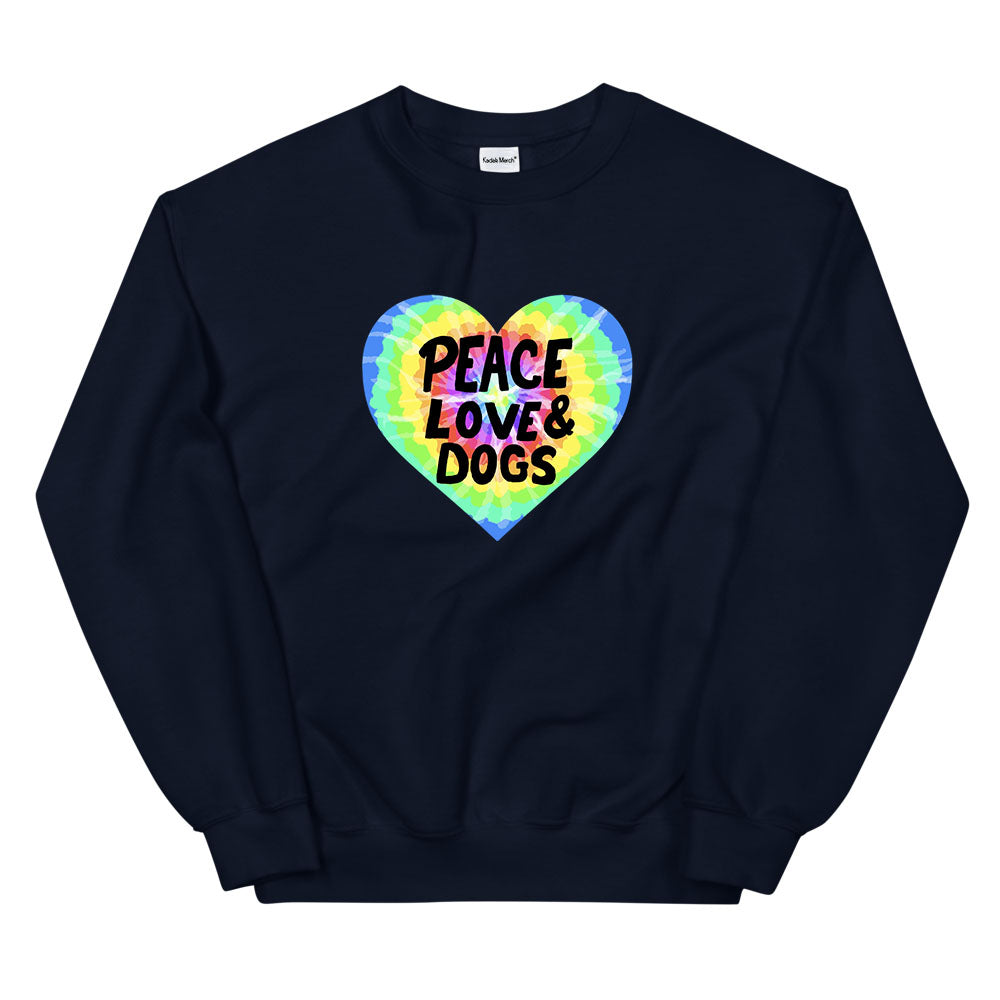 Peace, Love & Dogs Sweatshirt