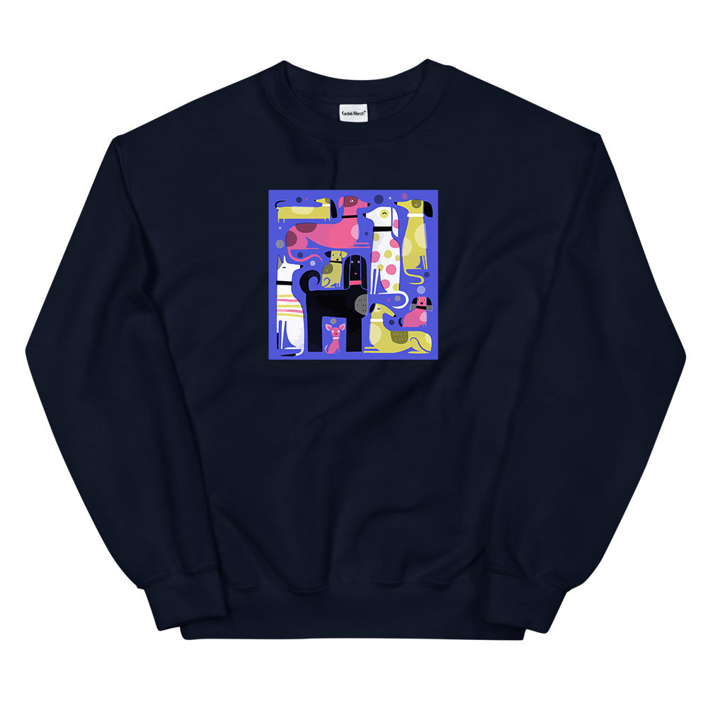Mosaic Puppers Sweatshirt