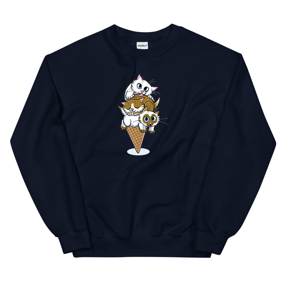 Kitty's On a Cone Sweatshirt