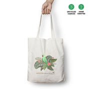 Rose Ringed Parakeet Tote Bag