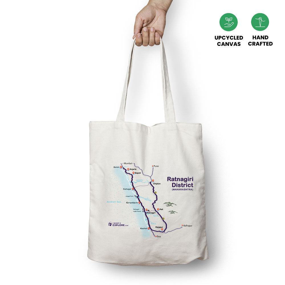 Ratnagiri District, Maharashtra Tote Bag