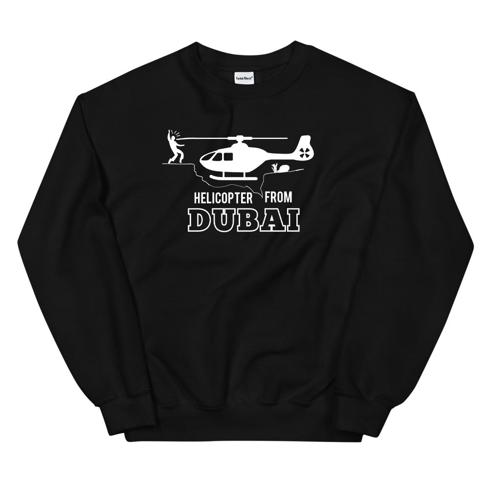 Helicopter from Dubai Sweatshirt