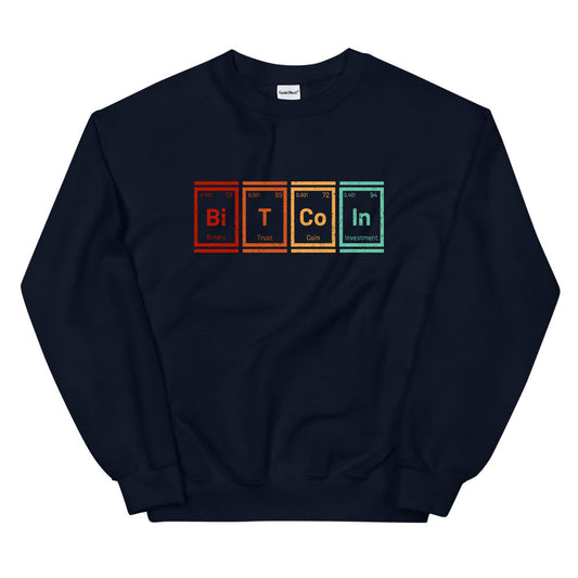 Bitcoin Periodic Table Sweatshirt