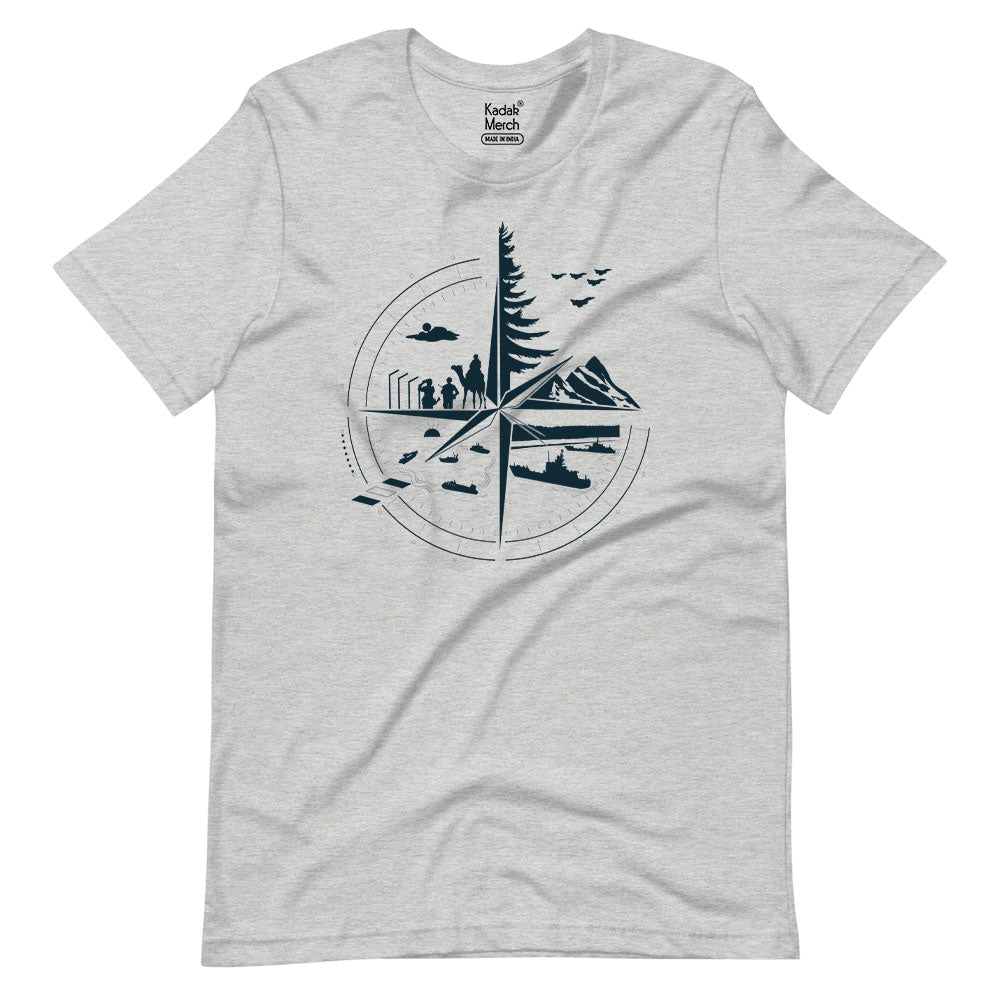 Military Compass T-Shirt