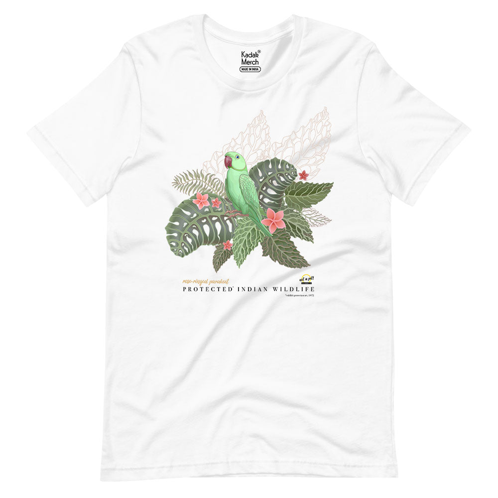 Rose Ringed Parakeet T-Shirt