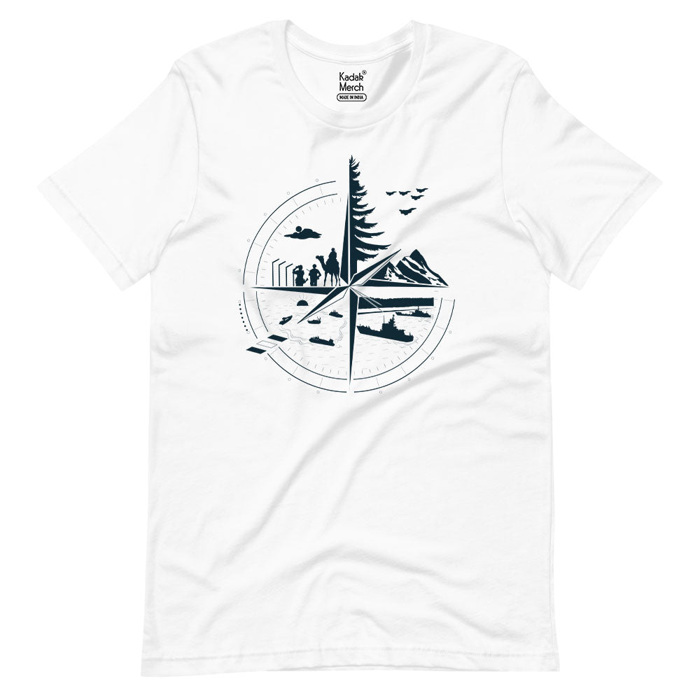 Military Compass T-Shirt