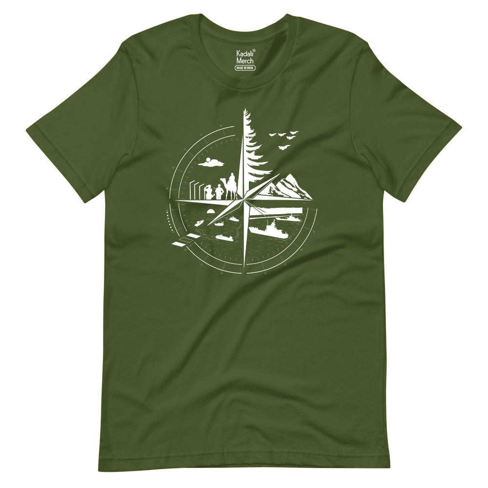 Military Compass T-Shirt