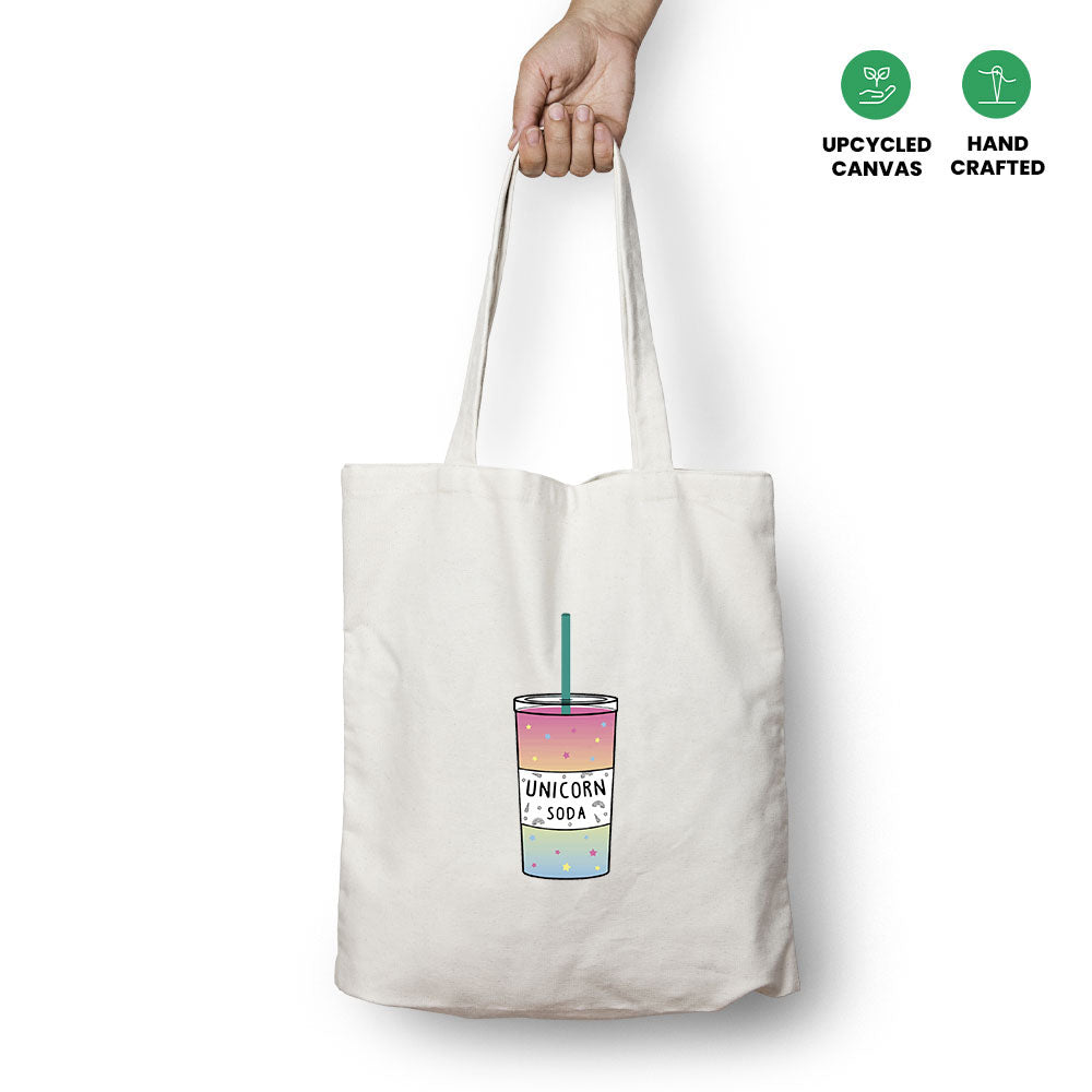 Unicorn Soda Tote Bag
