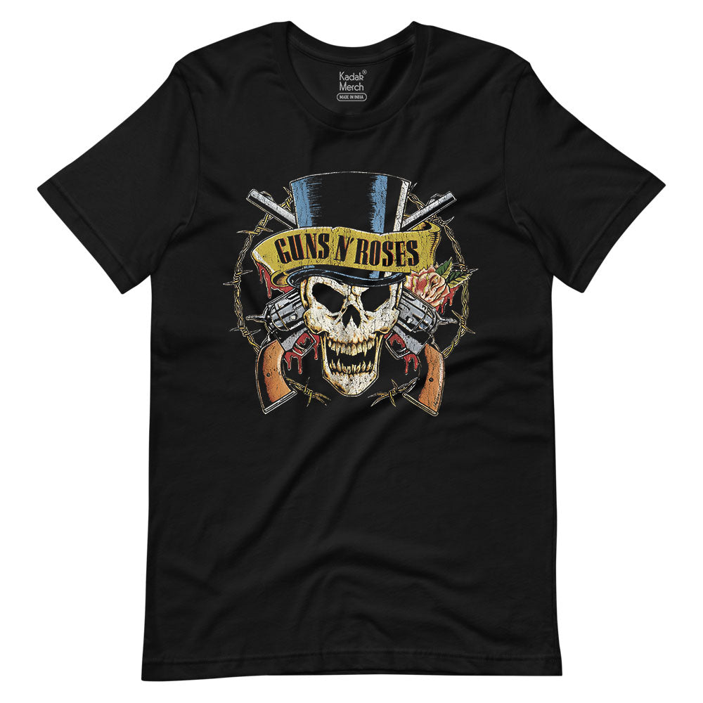 T shirt guns n roses hot sale