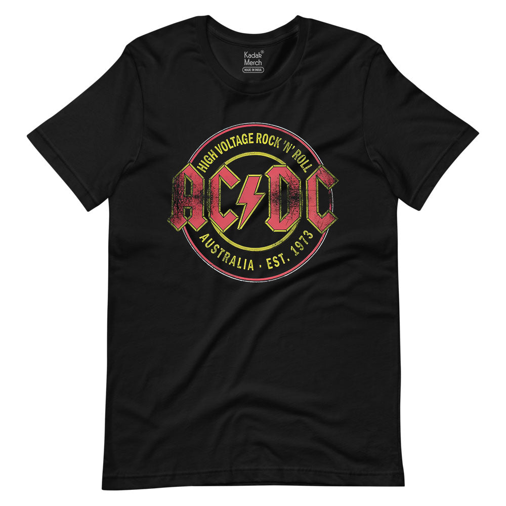 AC DC - High Woltage Australia Est 1973 T-Shirt