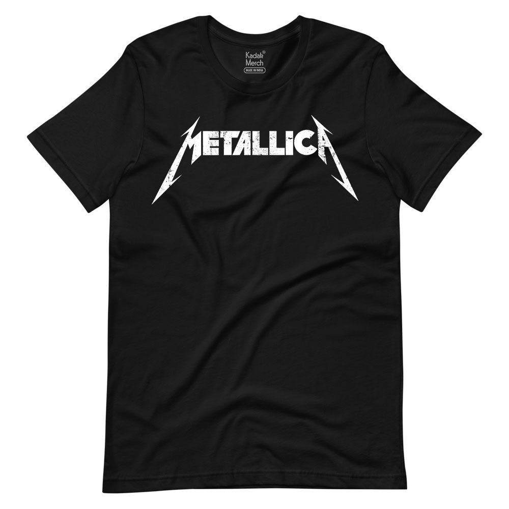 Metallica - Distressed Logo T-Shirt – KadakMerch