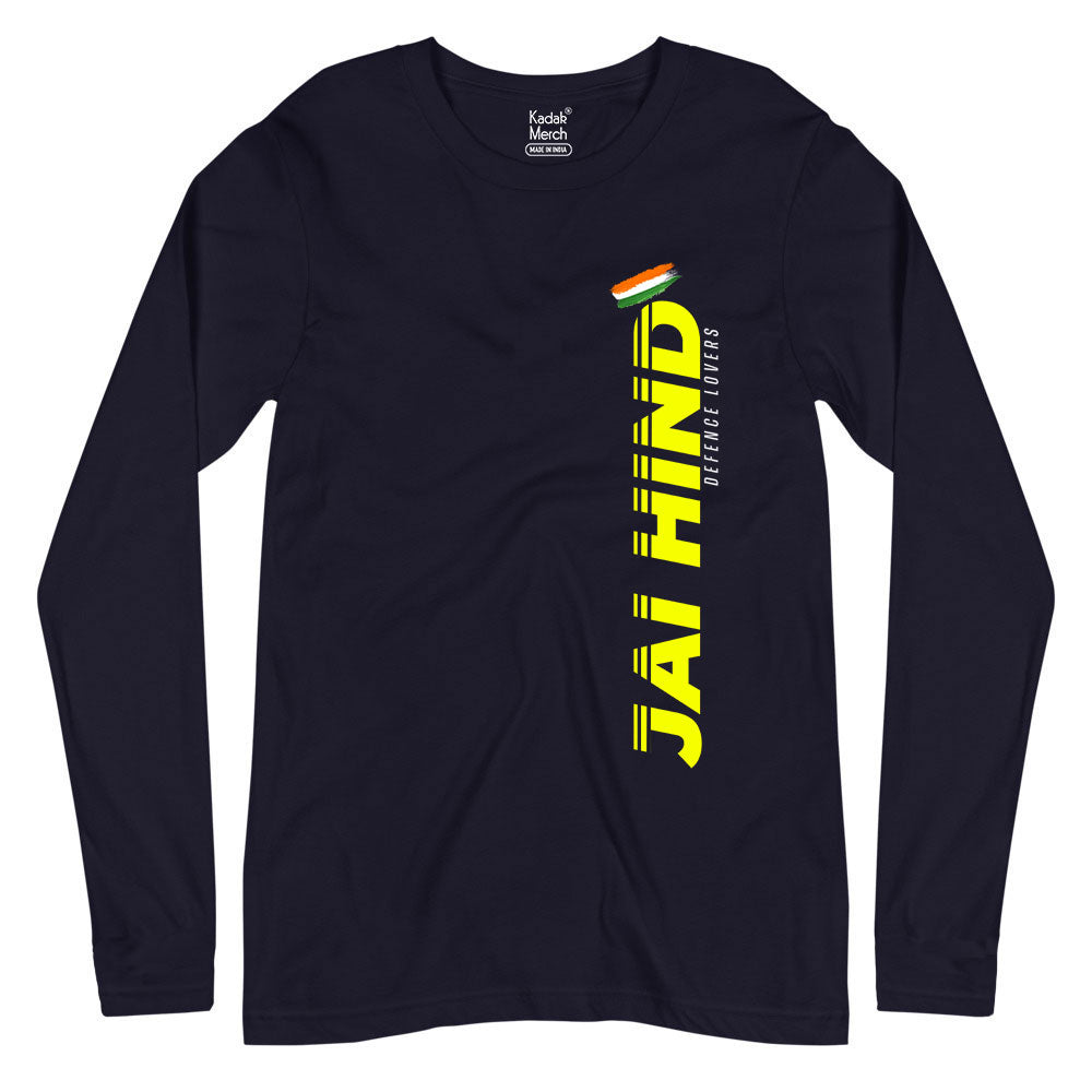 Jai Hind Full Sleeves T-Shirt