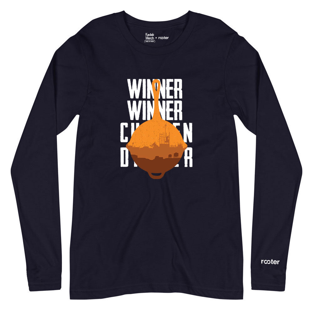 Winner Winner Chicken Dinner Pan Full Sleeves T-Shirt