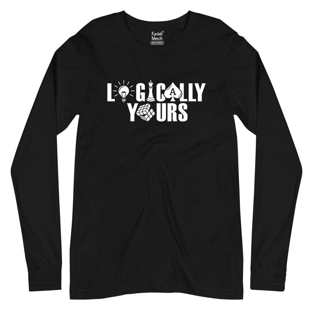 Logically Yours Full Sleeves T-Shirt
