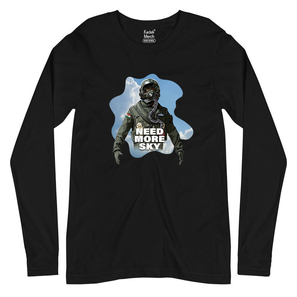 Need More Sky Full Sleeves T-Shirt